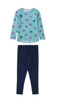 Conjunto Infantil Feminino Malwee Meia Estação Estampado-1000091463