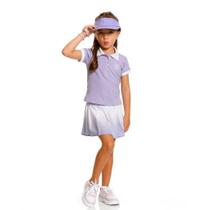 Conjunto Infantil Feminino Manga Curta Poah Noah 48625