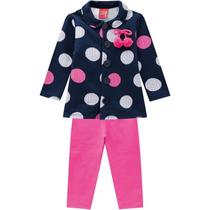 Conjunto Infantil Feminino Manga Longa 207356 Kyly Conjunto Infantil Feminino Manga Longa 207356 Kyly