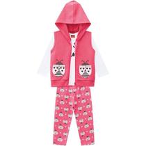 Conjunto Infantil Feminino Manga Longa 207357 Kyly