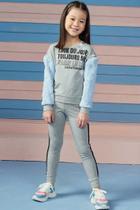 Conjunto Infantil Feminino Manga Longa de Pelinho Infanti 51124 Conjunto Infantil Feminino Manga Longa de Pelinho Infanti 51124