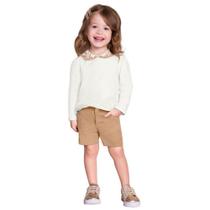 Conjunto Infantil Feminino Manga Longa Milon 4546