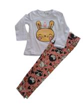 Conjunto Infantil Feminino Meia Estação