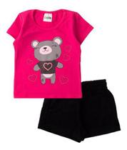 Conjunto Infantil feminino Menina festa barato atacado kit