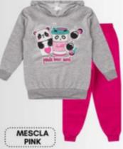 Conjunto Infantil Feminino Moletom Flanelado Conjunto Infantil Feminino Moletom Flanelado