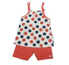 Conjunto Infantil Feminino Regata Ciclista - Abrange Tam.3