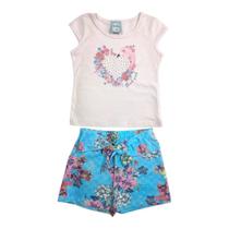 Conjunto Infantil Feminino Rosa Lolita Tam.1 - Kely Kety Conjunto Infantil Feminino Rosa Lolita Tam.1 - Kely Kety