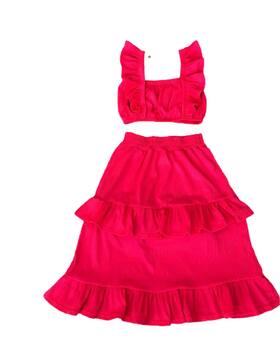 Conjunto infantil feminino Rosa neon - so as top's moda infantil Conjunto infantil feminino Rosa neon - so as top's moda infantil