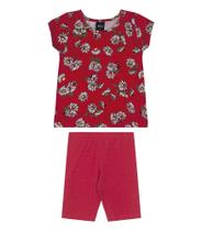 Conjunto Infantil Feminino Select Vermelho - Rovitex Conjunto Infantil Feminino Select Vermelho - Rovitex