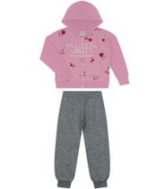 Conjunto Infantil Feminino Sweet Rovitex Kids Rosa