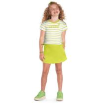 Conjunto infantil - feminino - tamanho 4 ao 8 1000264 - kyly