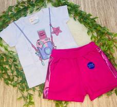 Conjunto infantil feminino tamanho M