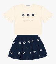 Conjunto Infantil Feminino Trick Nick Azul