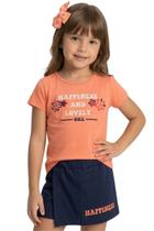 Conjunto Infantil Feminino Verão Menina Blusa Meia Malha Estampada Shorts Saia Moletinho Confortável Roupa Infantil Conjunto Infantil Feminino Verão Menina Blusa Meia Malha Estampada Shorts Saia Moletinho Confortável Roupa Infantil