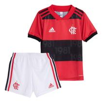 Conjunto Infantil Flamengo I 21/22 s/n Torcedor - Adidas