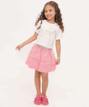 Conjunto Infantil Flores Tule Marisa Tam 4 a 10-25199 Conjunto Infantil Flores Tule Marisa Tam 4 a 10-25199