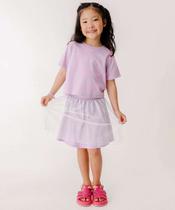 Conjunto Infantil Flores Tule Marisa Tam 4 a 10-25203 Conjunto Infantil Flores Tule Marisa Tam 4 a 10-25203