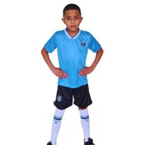 Conjunto Infantil Grêmio Uniforme Dry Oficial Conjunto Infantil Grêmio Uniforme Dry Oficial