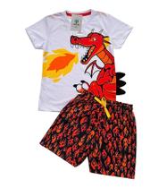 Conjunto Infantil Interativo Dragrão Tam.4 Conjunto Infantil Interativo Dragrão Tam.4