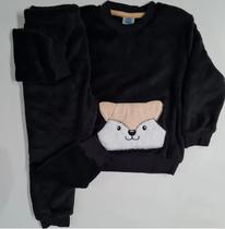 Conjunto infantil inverno masculino e feminino Fleece - modelos variados