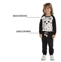 Conjunto infantil inverno masculino e feminino Fleece - modelos variados