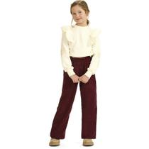 Conjunto Infantil Inverno Menina Casaco Em Moletom E Calça Cotelê - Angerô Conjunto Infantil Inverno Menina Casaco Em Moletom E Calça Cotelê - Angerô