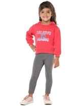 Conjunto Infantil Inverno Menina Em Moletom Peluciado Com Capuz E Calça Térmica Magic 2 peças - Vrasalon Conjunto Infantil Inverno Menina Em Moletom Peluciado Com Capuz E Calça Térmica Magic 2 peças - Vrasalon