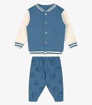Conjunto Infantil Jaqueta Com Calça Trick Nick Azul