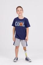 Conjunto Infantil Jest Be Basketball Cool Marinho