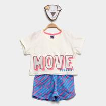 Conjunto Infantil Kiko &Kika Move Feminino