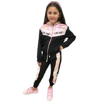 Conjunto Infantil Kukiê Love Corta Vento e Calça Jogger