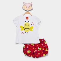 Conjunto Infantil Kyly Abelha Menina