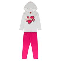 Conjunto Infantil Kyly Pow Be My Love Feminino 02 Peças Conjunto Infantil Kyly Pow Be My Love Feminino 02 Peças