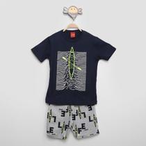 Conjunto Infantil Kyly Remo Camiseta + Bermuda Menino