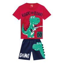 Conjunto Infantil Kyly Rock and Roar Masculino Conjunto Infantil Kyly Rock and Roar Masculino