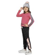 Conjunto Infantil Longo Menina Blusa E Calça Elian Conjunto Infantil Longo Menina Blusa E Calça Elian