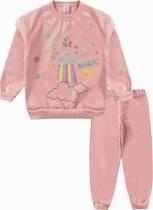 Conjunto Infantil Magic Space em Moletom e Calça