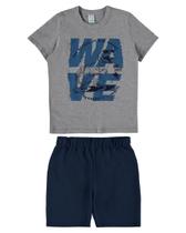 Conjunto Infantil Malwee Camiseta/Bermuda