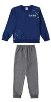 Conjunto infantil malwee menino - inverno - 100% algodão