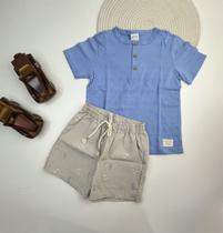Conjunto Infantil Manga Curta Alakazoo Ref. 39981 Conjunto Infantil Manga Curta Alakazoo Ref. 39981