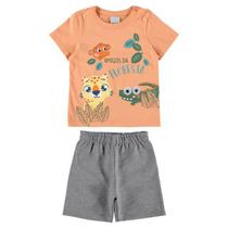 Conjunto Infantil Manga Curta Menino Malwee Ref. 98053 Conjunto Infantil Manga Curta Menino Malwee Ref. 98053