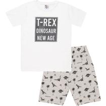 Conjunto Infantil Manga Curta Menino Pulla Bulla Ref. 47881