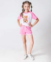Conjunto Infantil Manga Curta Urso Marisa Tam 4 a 10 O-97117 Conjunto Infantil Manga Curta Urso Marisa Tam 4 a 10 O-97117