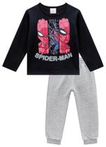 Conjunto infantil manga longa moletom masculino spider-man ref: 54045 Conjunto infantil manga longa moletom masculino spider-man ref: 54045