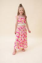Conjunto infantil margaridas