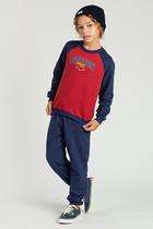 Conjunto Infantil Marinho de Moletom Boston