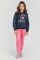 Conjunto Infantil Marinho Loved Meninas Conjunto Infantil Marinho Loved Meninas
