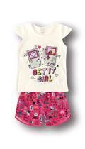 Conjunto Infantil Marisol Play Menina Get It Girl Branco