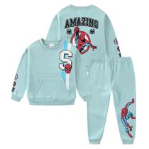 Conjunto Infantil Marvel Homem-Aranha com Moletom e Calça 2 Peças