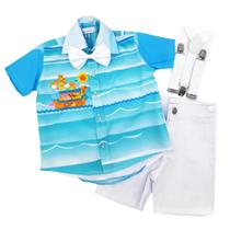 Conjunto Infantil Masculino Arca de Noé
